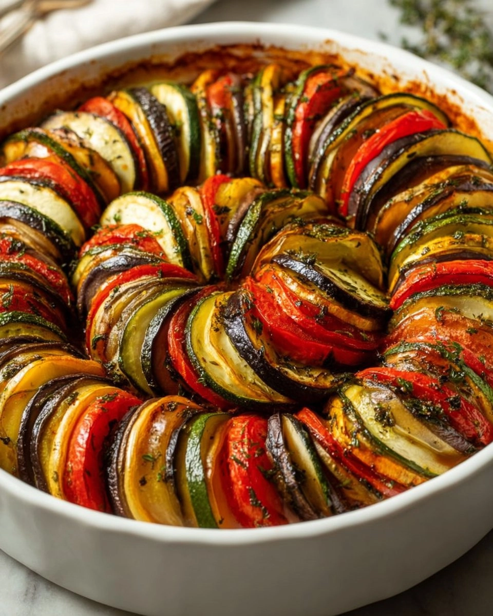 Easy Layered Ratatouille
