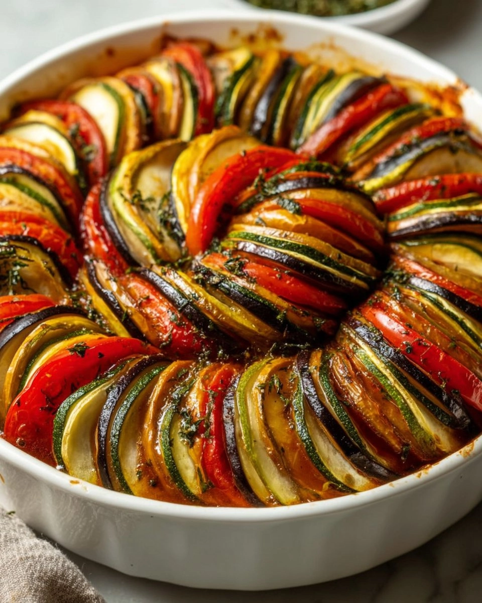 Easy Layered Ratatouille