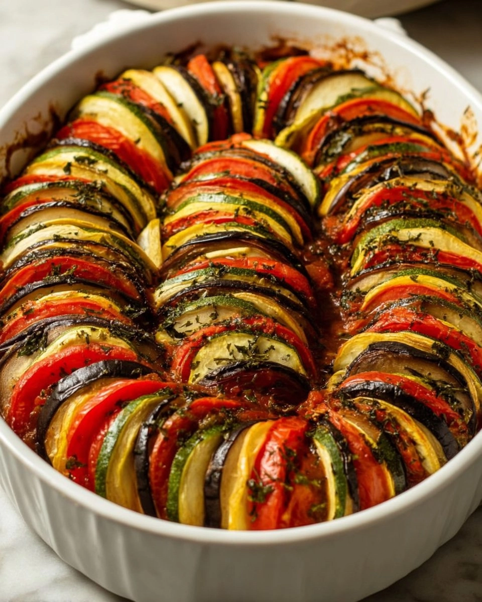 Easy Layered Ratatouille