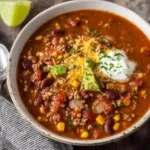 Easy-Taco-Soup-Recipe-with-34g-Protein