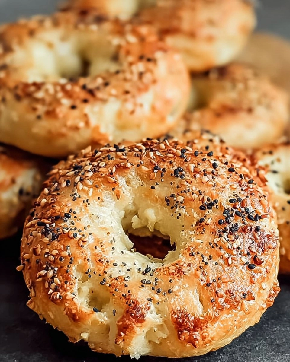 Fluffy & Healthy Greek Yogurt Bagels