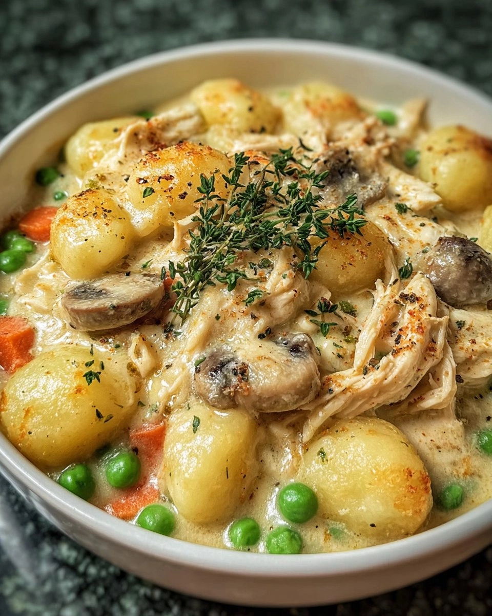 Gnocchi Chicken Pot Pie 100 Gnocchi Chicken Pot Pie