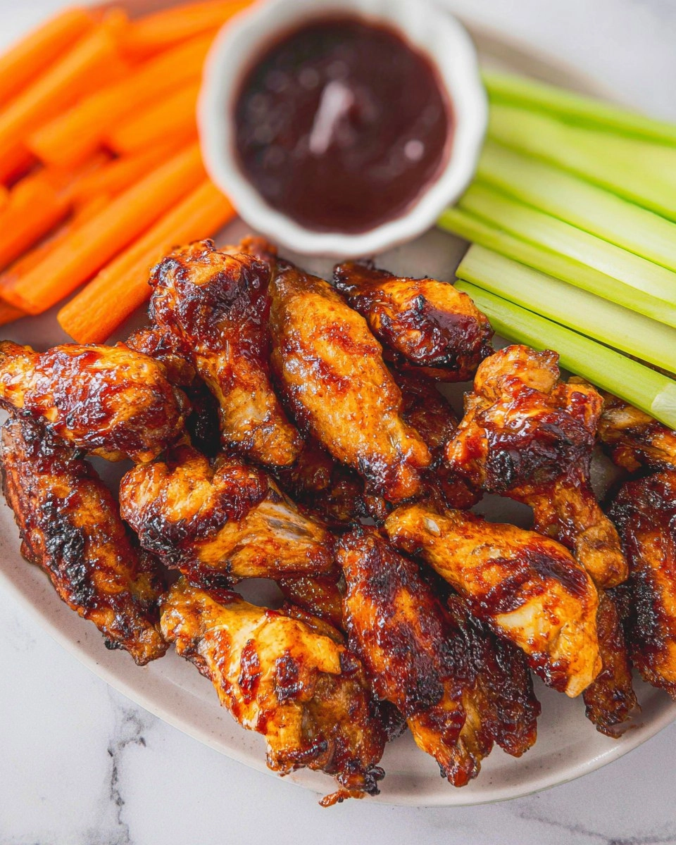 Healthy BBQ Chicken Wings