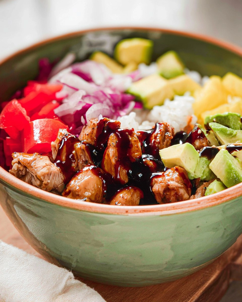 Healthy Hawaiian Chicken Bowl 82 Healthy Hawaiian Chicken Bowl