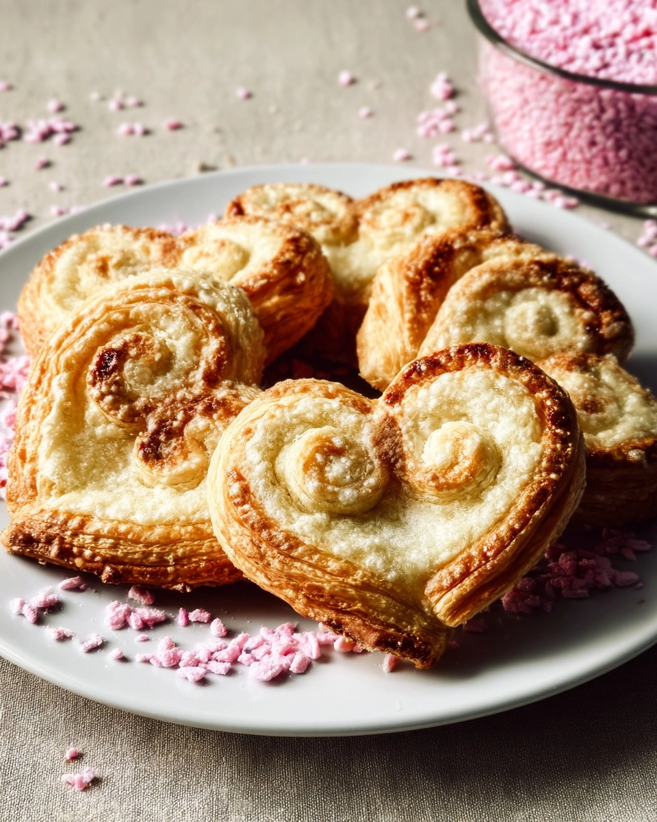 Heart Palmiers That Look Bakery-Made but Are So Simple