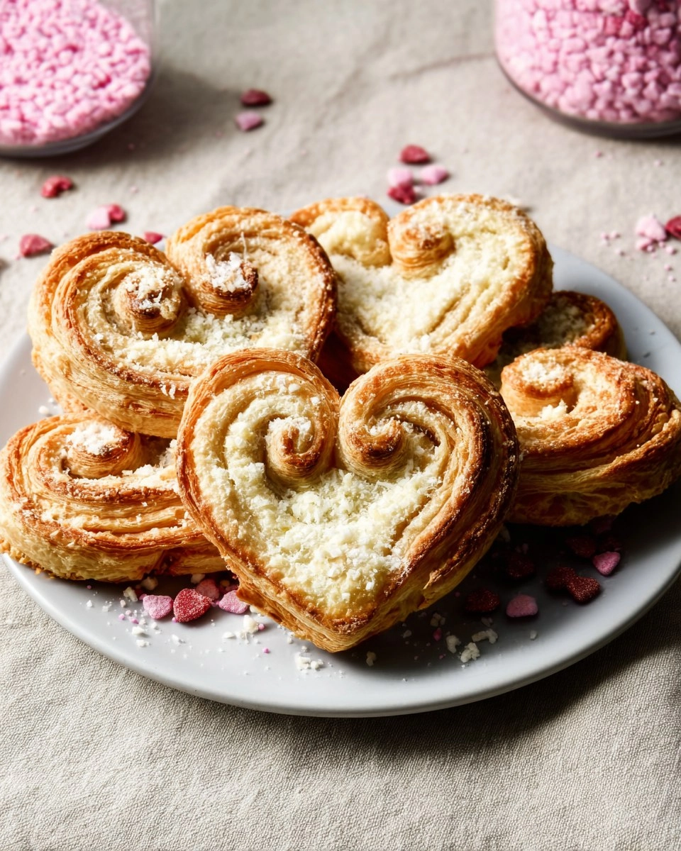 Heart Palmiers That Look Bakery-Made but Are So Simple