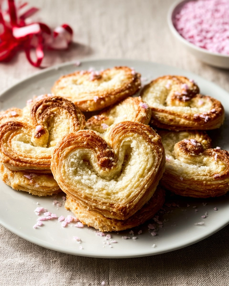 Heart Palmiers That Look Bakery-Made but Are So Simple