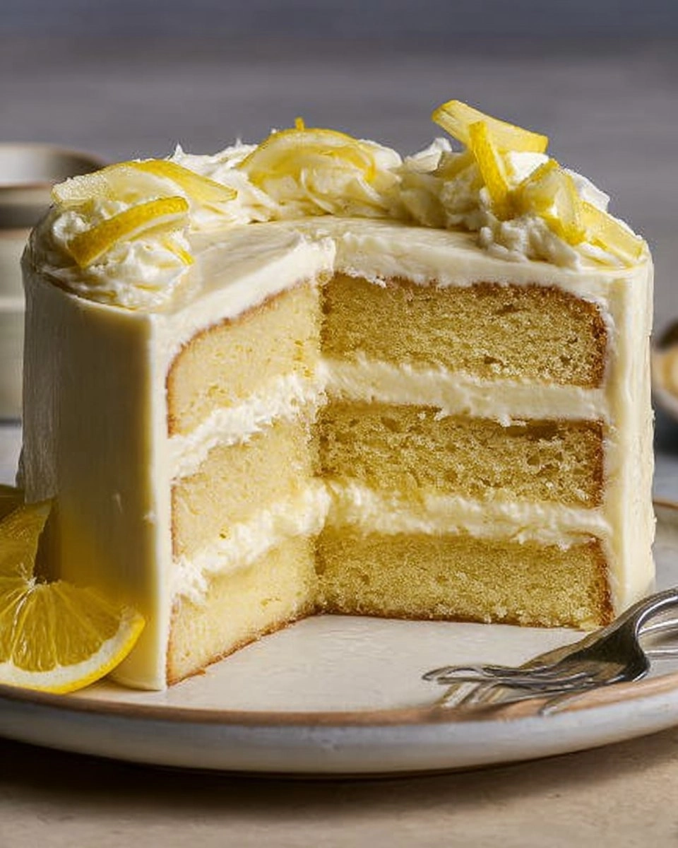 Lemon Mascarpone Cake 152 Lemon Mascarpone Cake