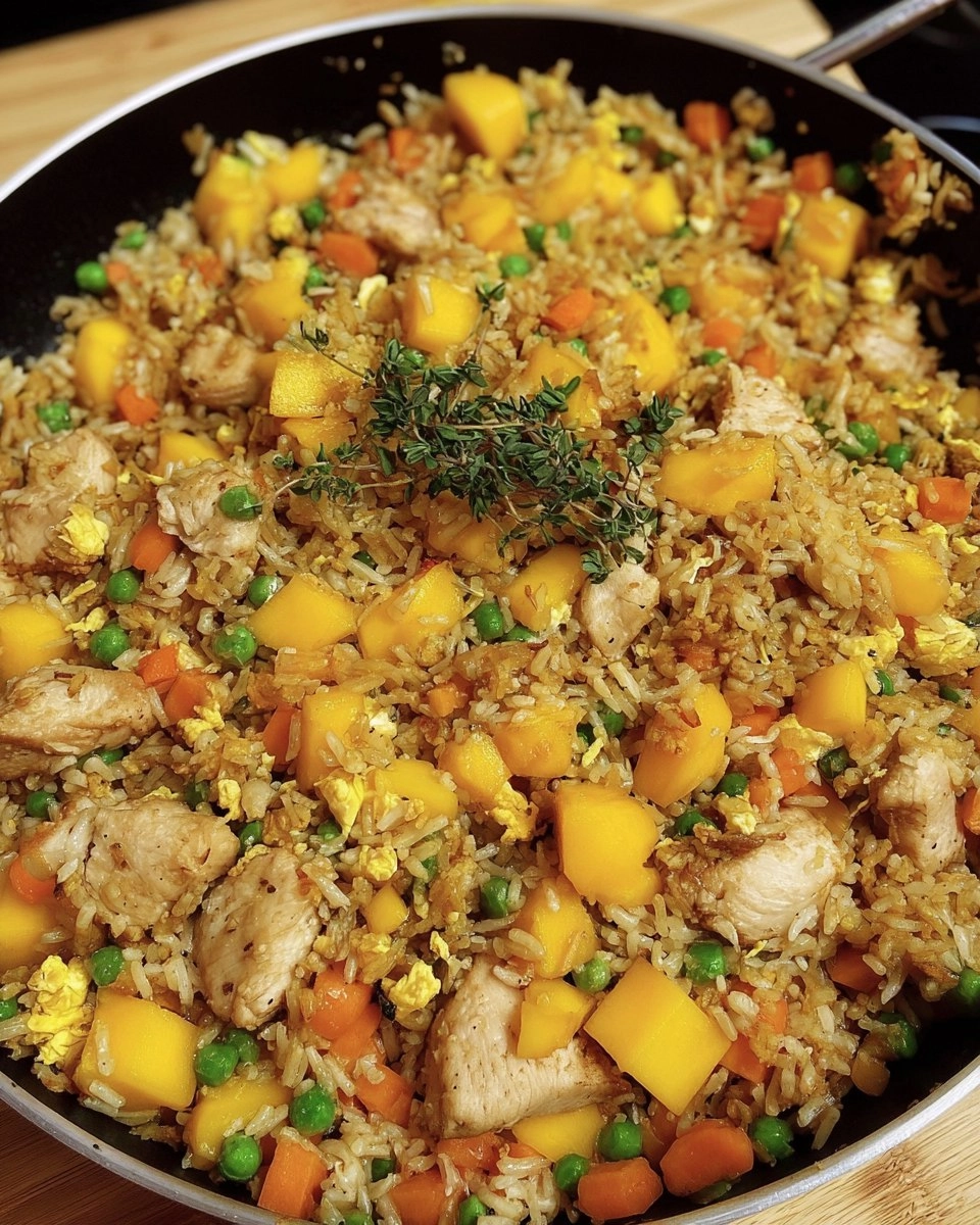Mango Chicken Fried Rice 122 Mango Chicken Fried Rice
