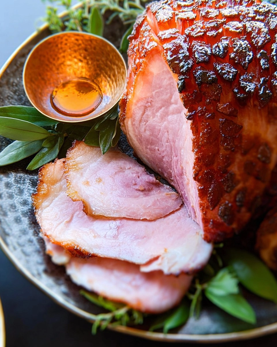 Maple Bourbon Glazed Ham 85 Maple Bourbon Glazed Ham
