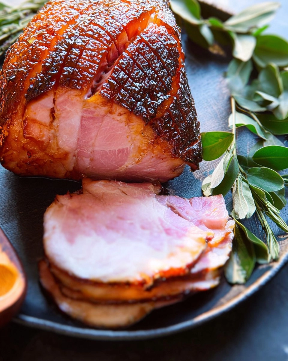 Maple Bourbon Glazed Ham 86 Maple Bourbon Glazed Ham