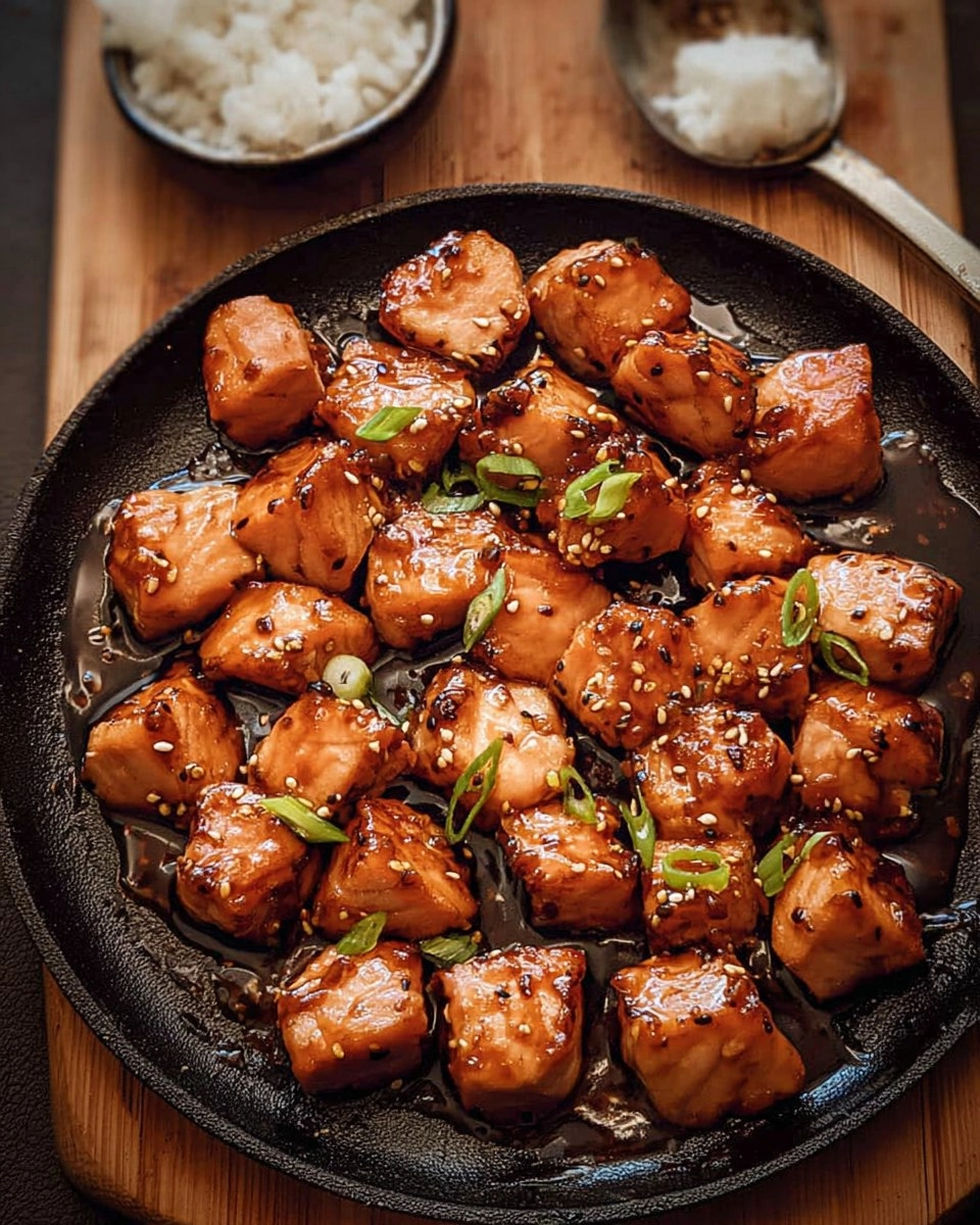 Maple Glazed Salmon Bites 120 Maple Glazed Salmon Bites