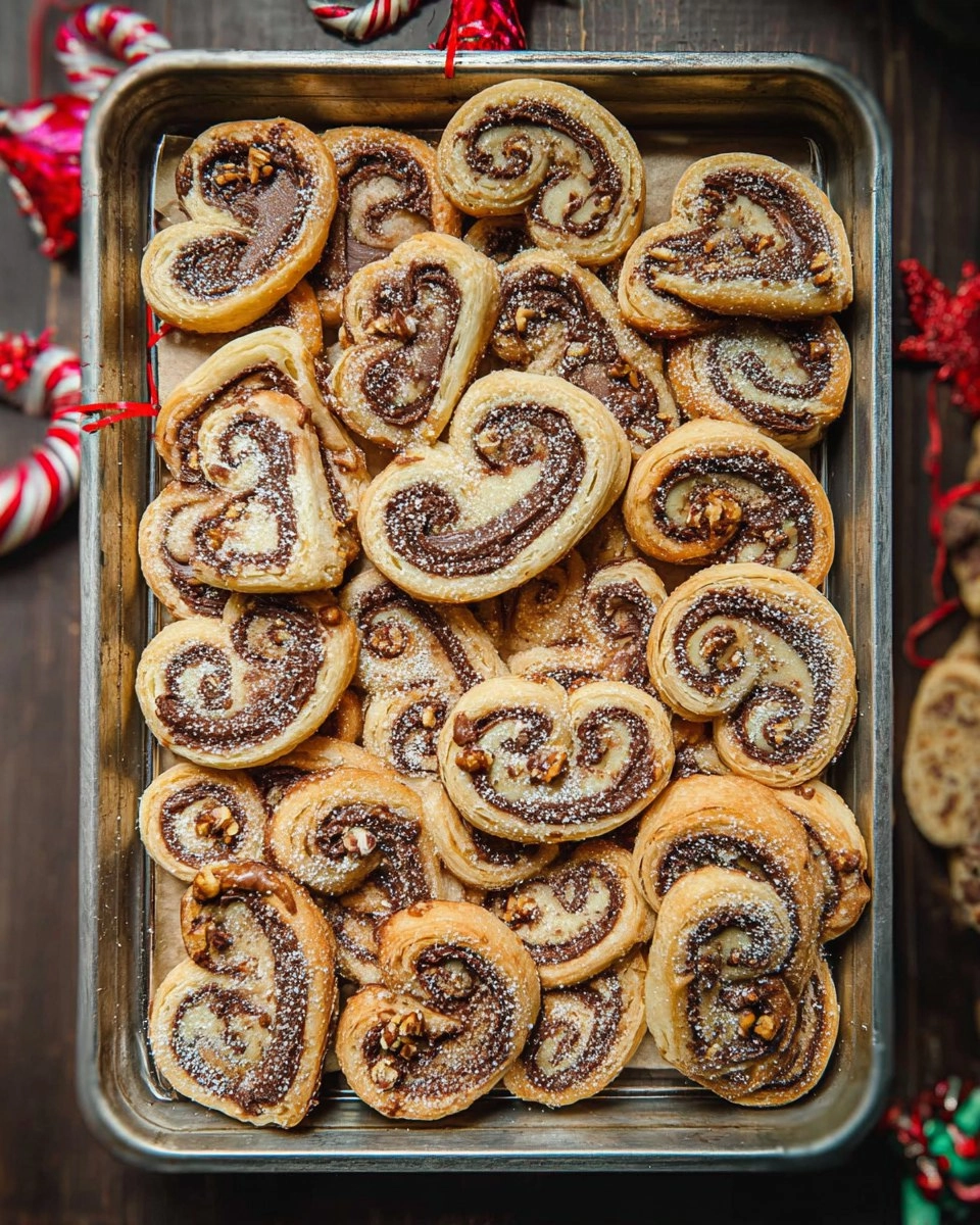 Nutella and Hazelnut Palmiers