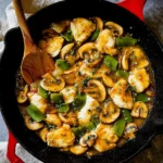 Onion-Soup-Gravy-Chicken-Skillet-Recipe