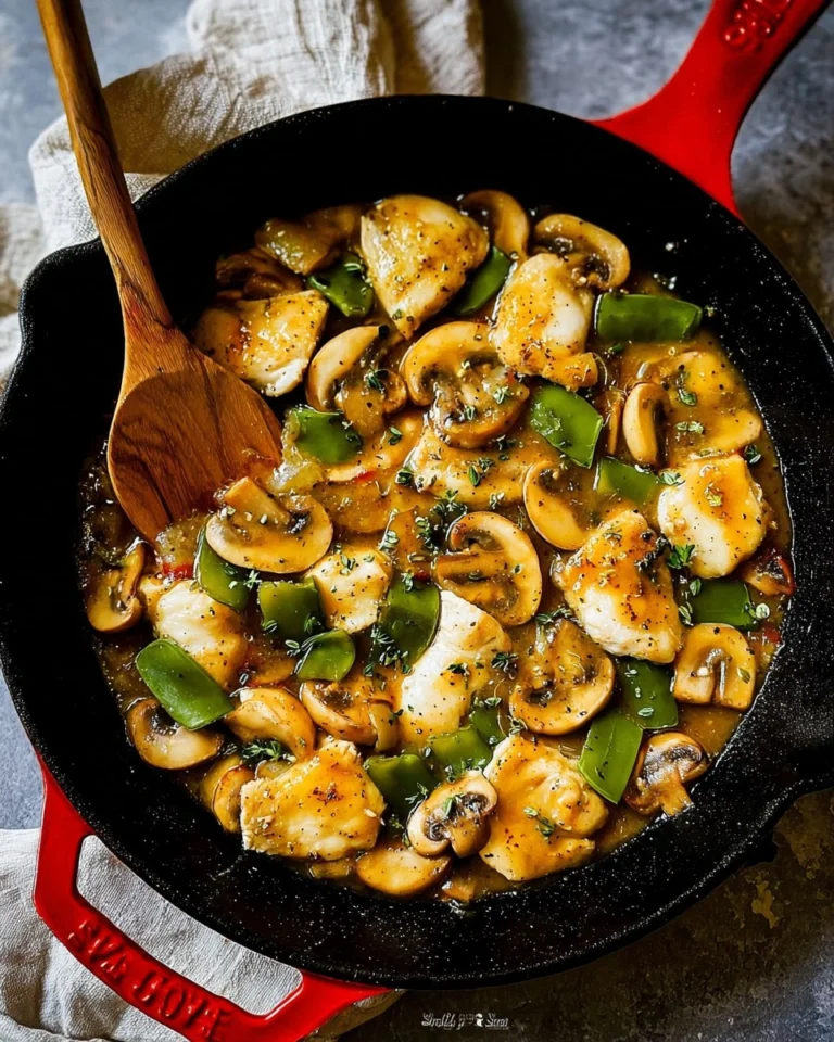 Onion-Soup-Gravy-Chicken-Skillet-Recipe