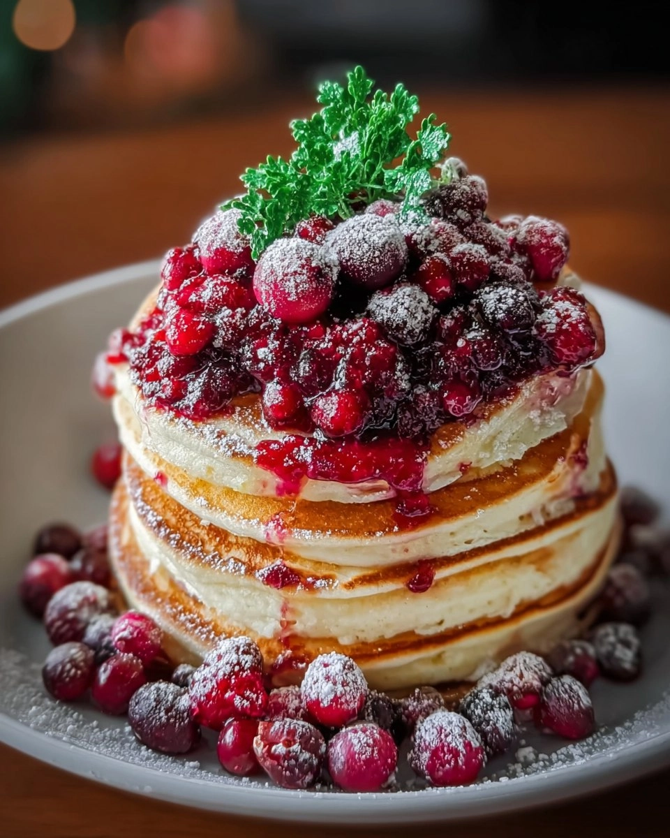 Pancake Stack Berry Holly