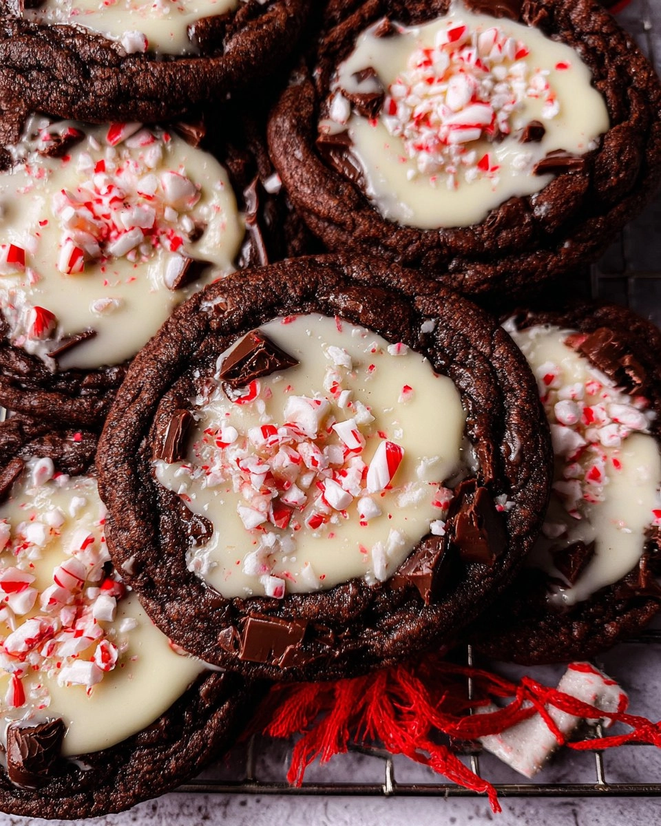 Peppermint Bark Cookies