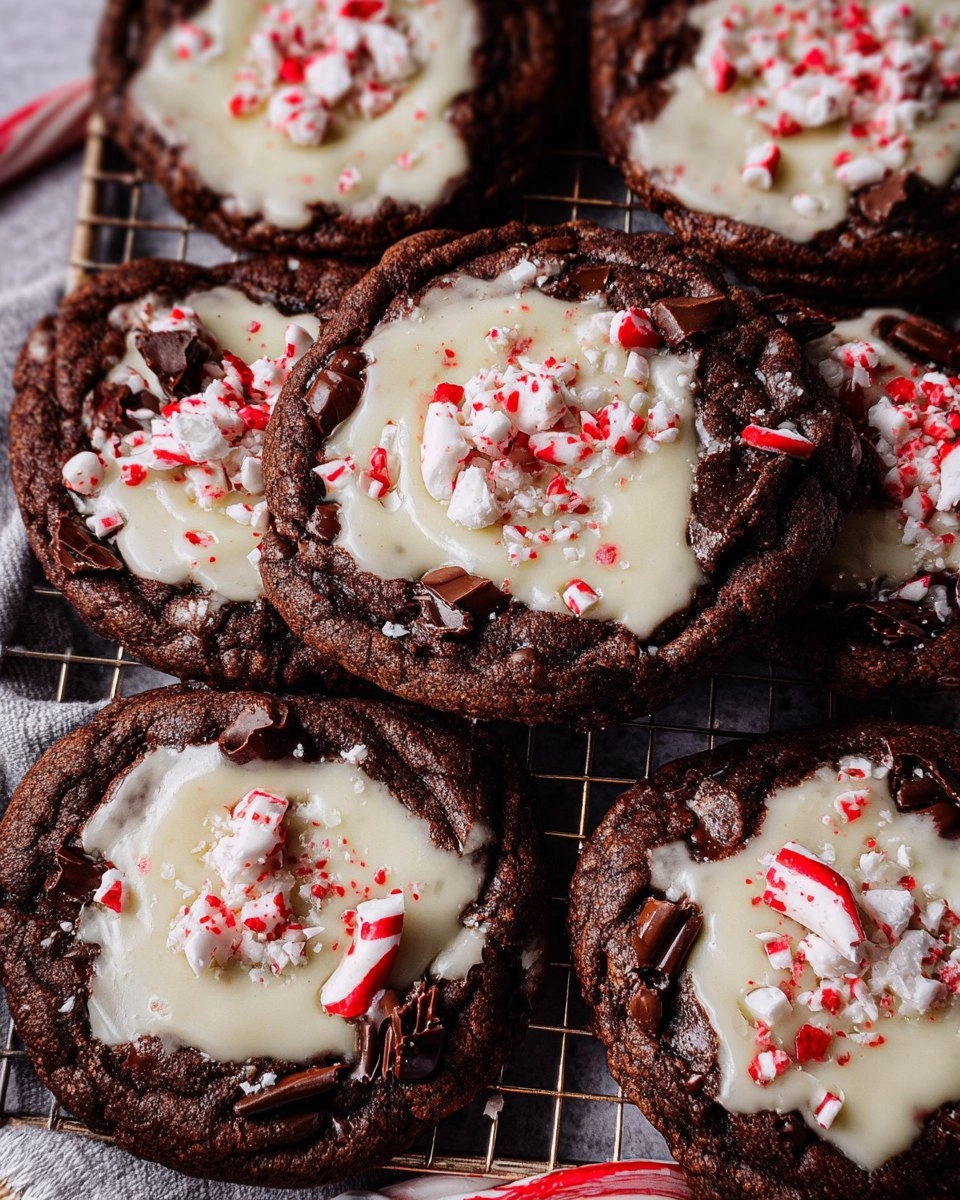 Peppermint Bark Cookies