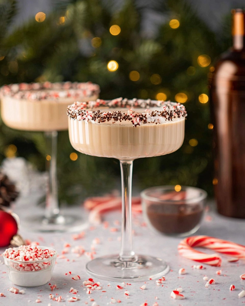 Peppermint Espresso Martinis