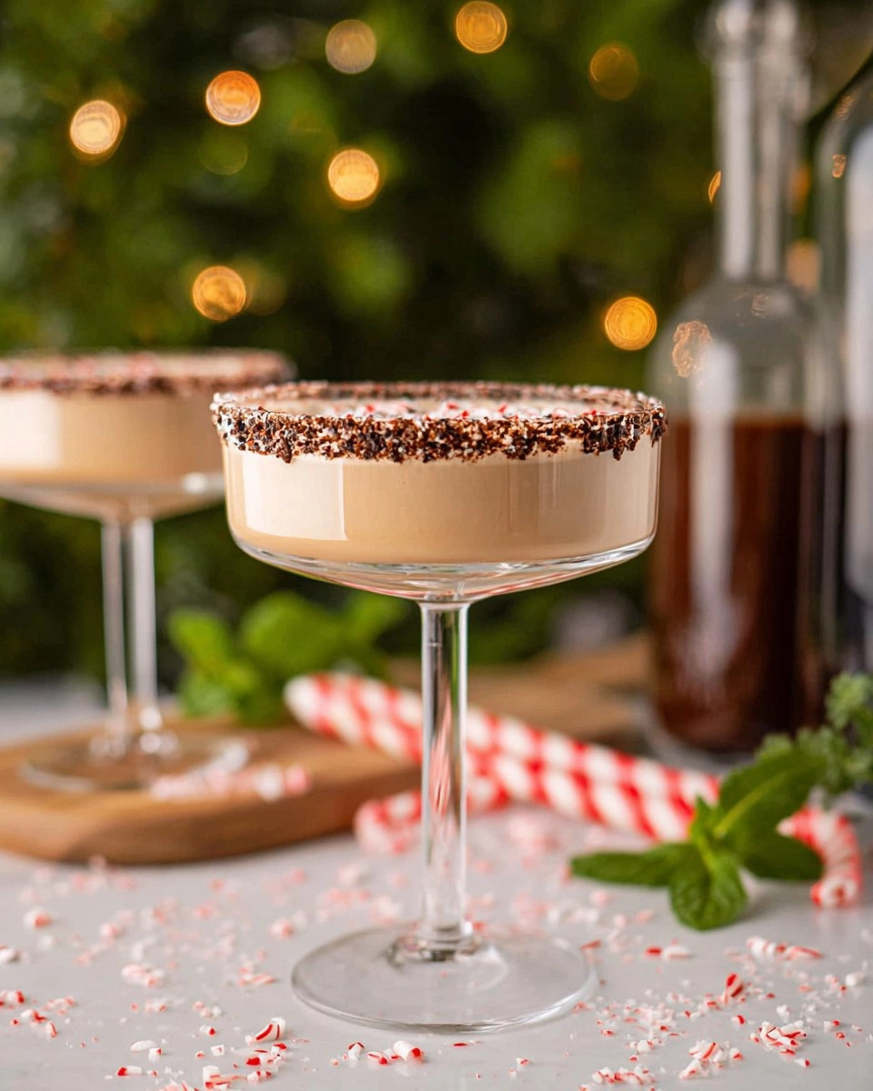 Peppermint Espresso Martinis