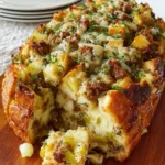 Pull-Apart-Stuffing-Bread-Recipe