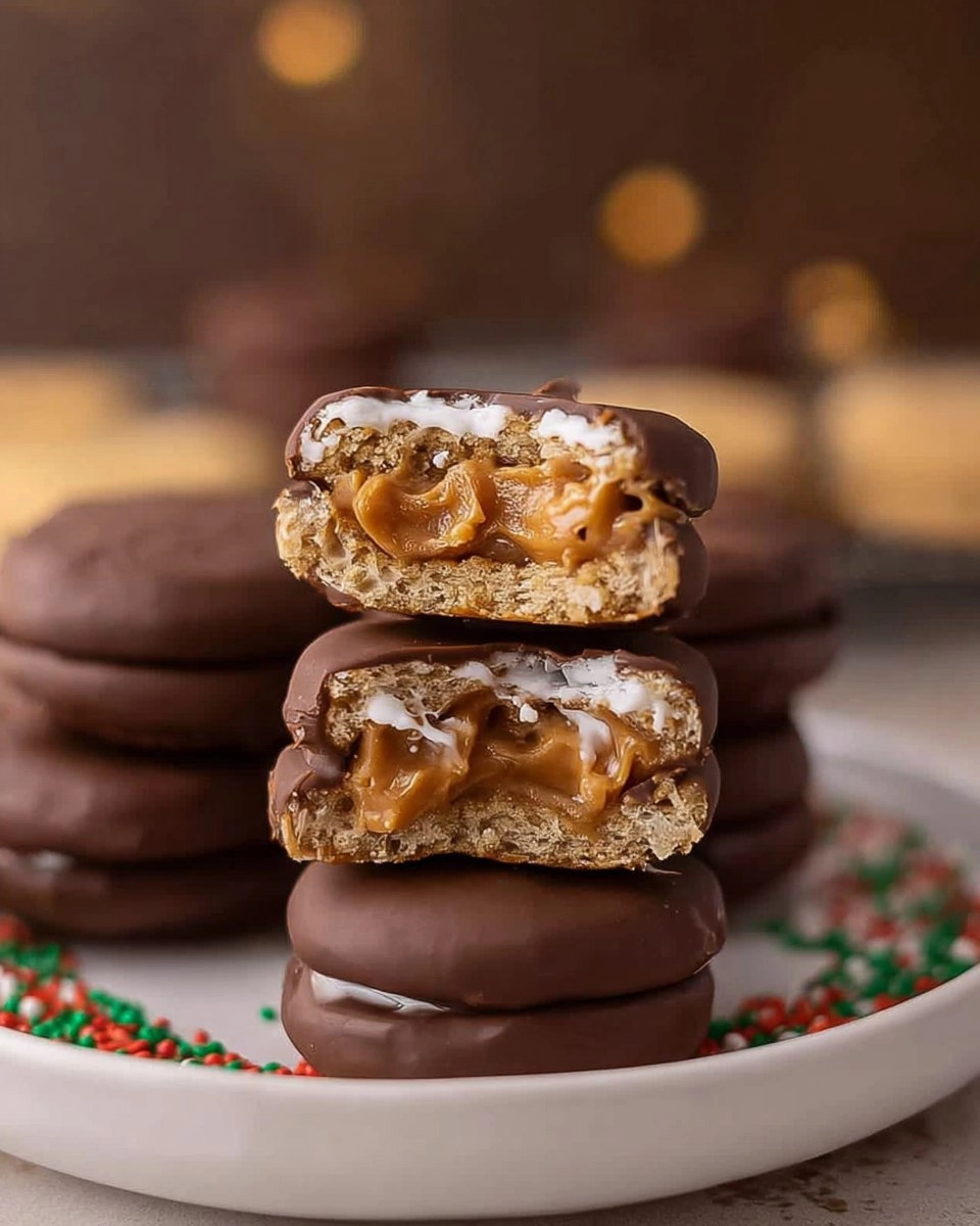Ritz Peanut Butter Cookies (Easy No-Bake Chocolate Sandwiches)