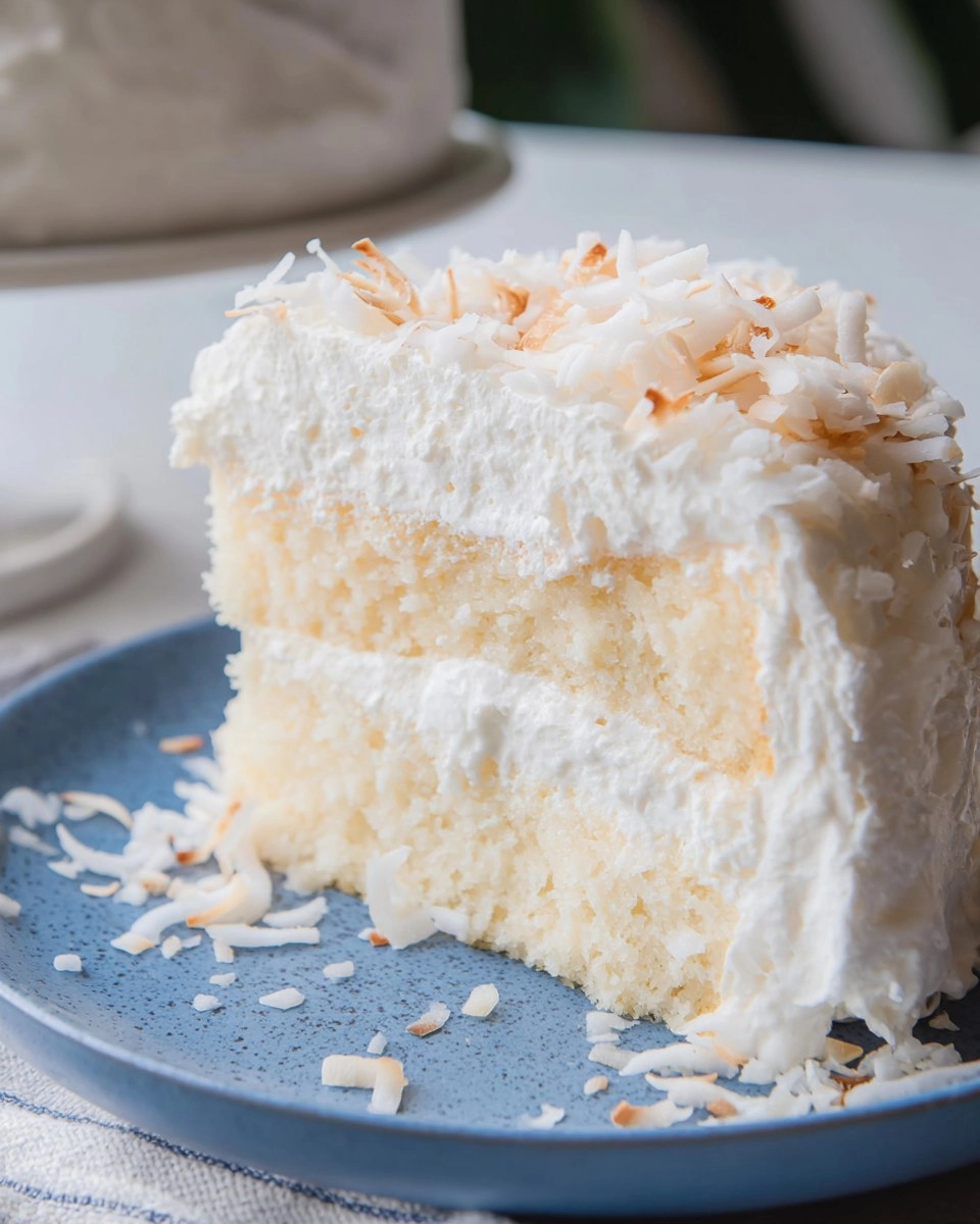 Soft and Fluffy Coconut Cloud Cake 161 Soft and Fluffy Coconut Cloud Cake