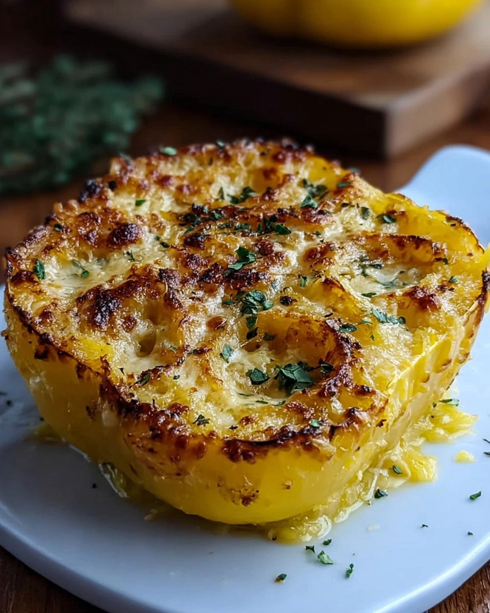 Spaghetti Squash Au Gratin
