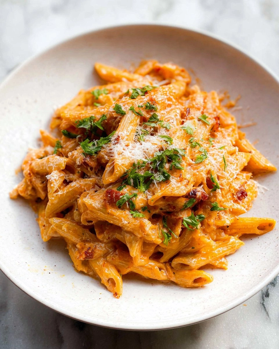 Spicy Bacon Tomato Pasta