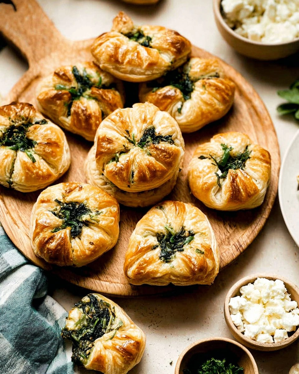 Spinach Puff Pastry Bites