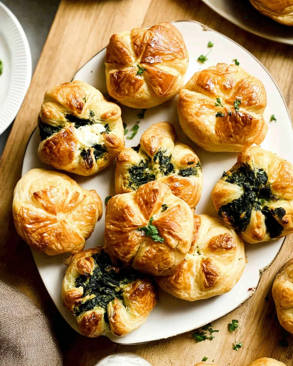 Spinach Puff Pastry Bites