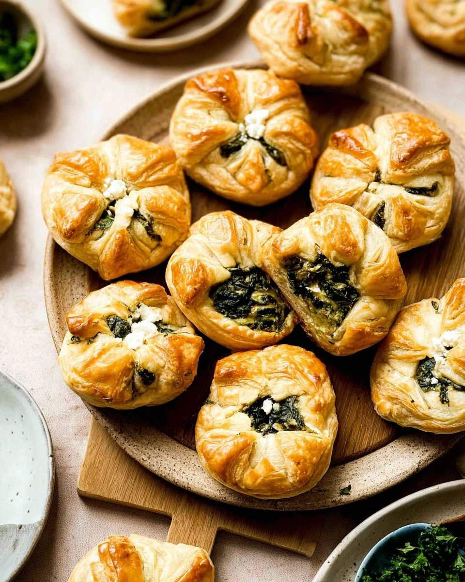 Spinach Puff Pastry Bites
