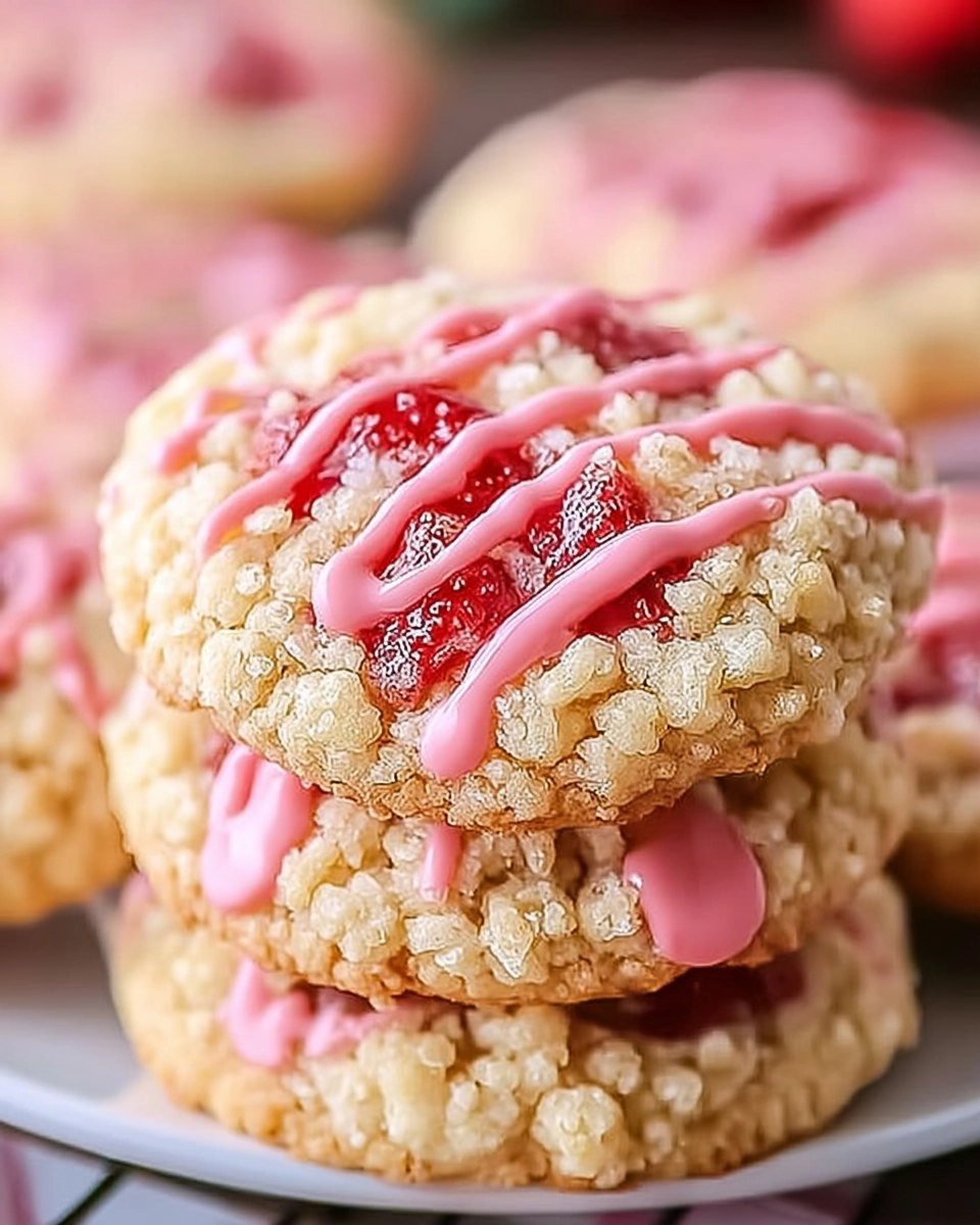 Strawberry Crunch Cookies