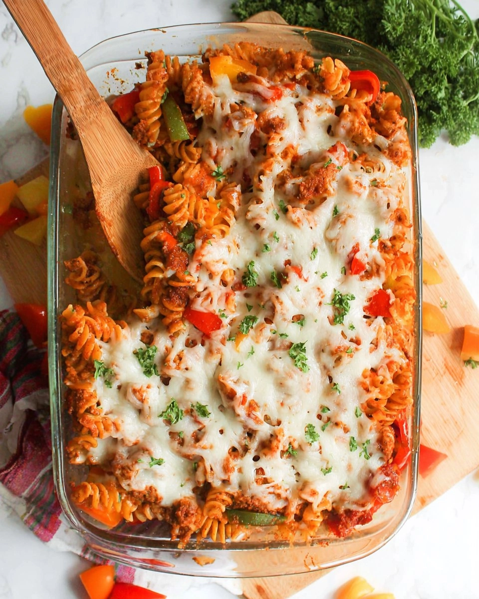 Stuffed Pepper Pasta Bake 131 Stuffed Pepper Pasta Bake