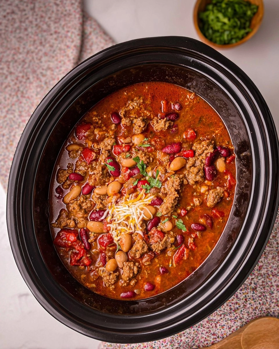 The Best Ever Crockpot Chili!