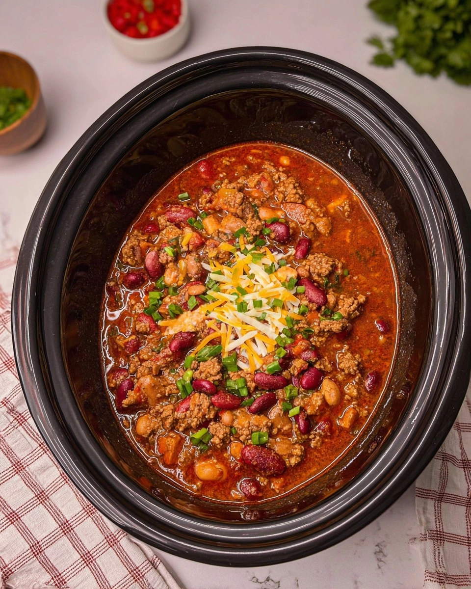 The Best Ever Crockpot Chili!