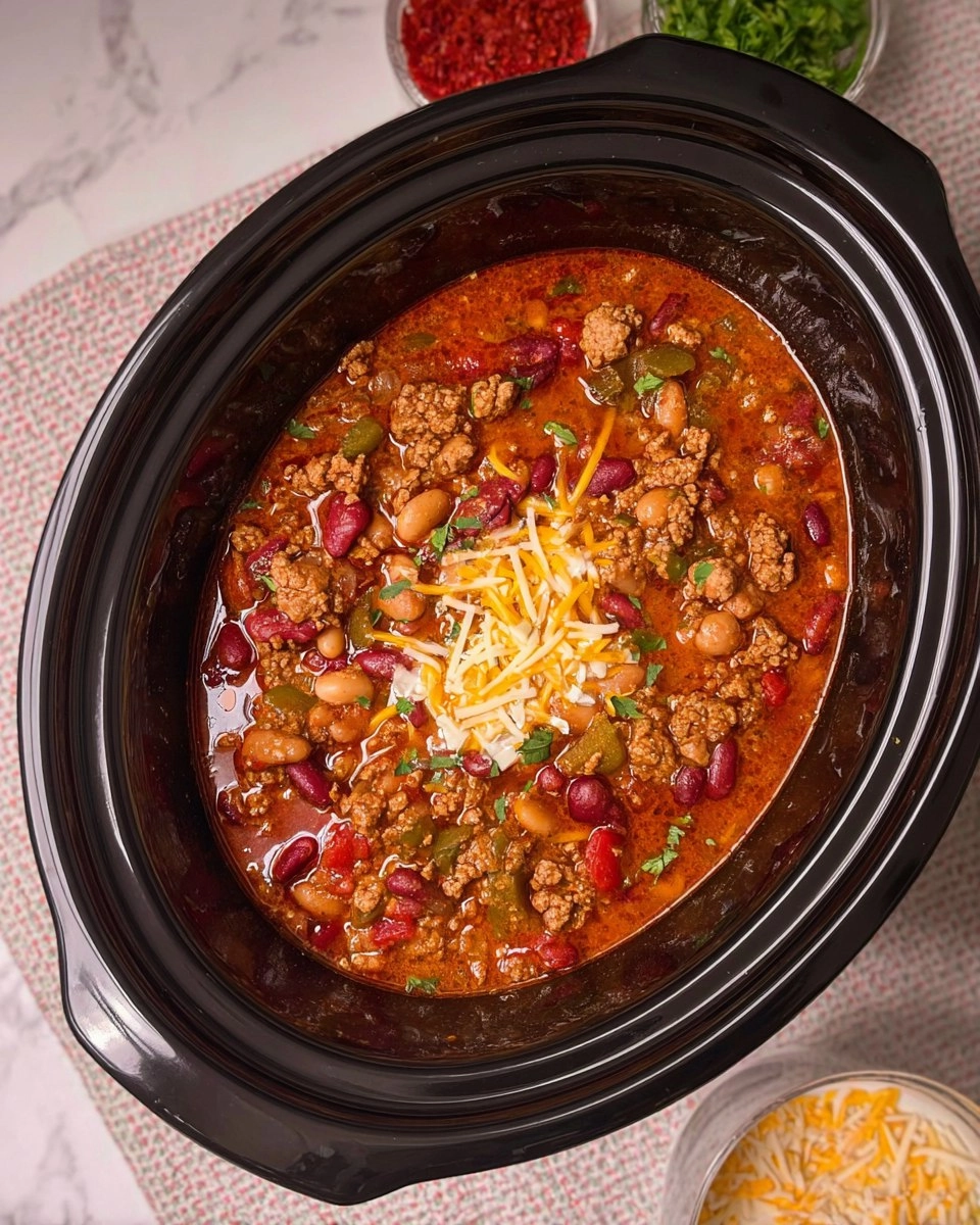 The Best Ever Crockpot Chili!