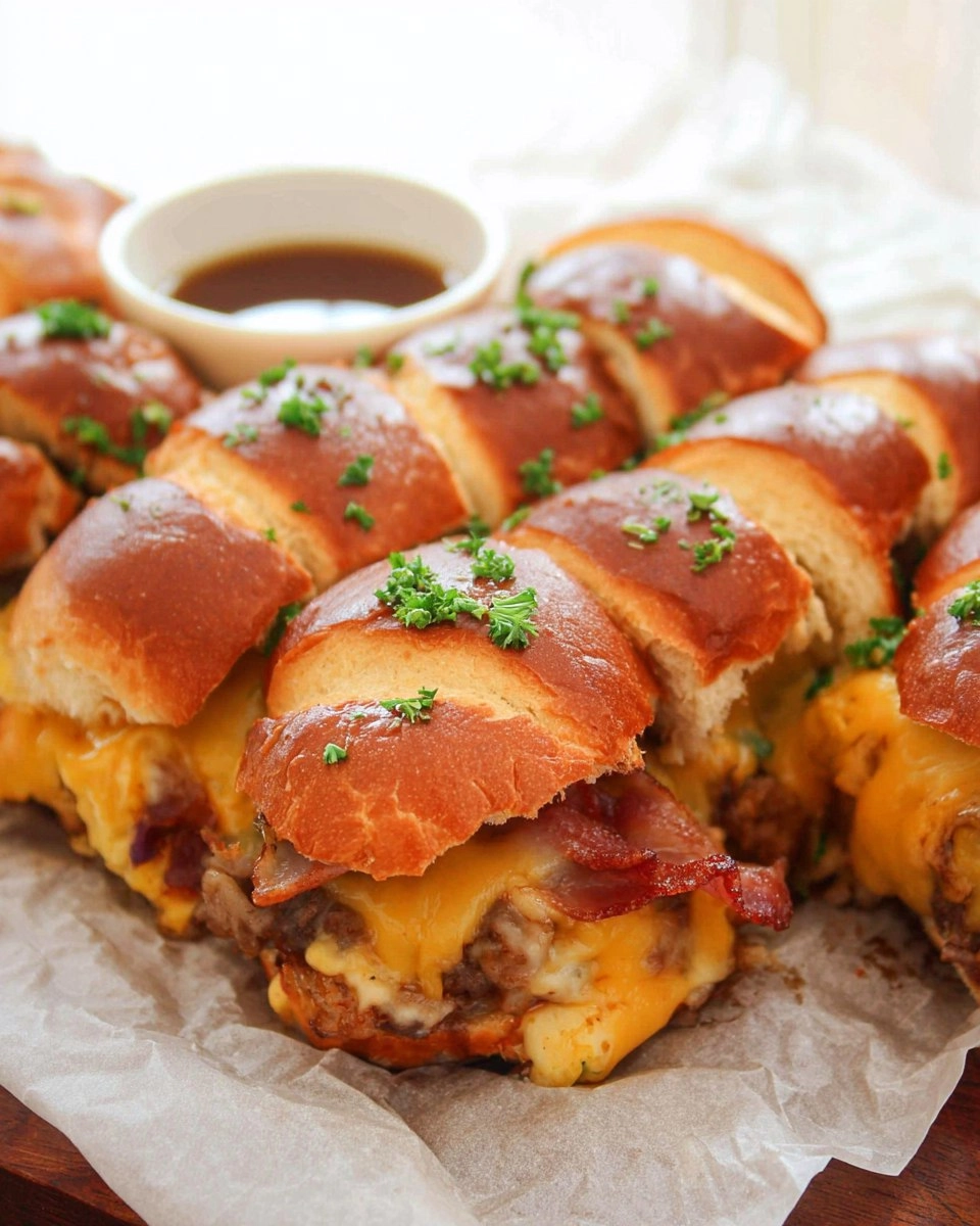 Valentine Breakfast Sliders