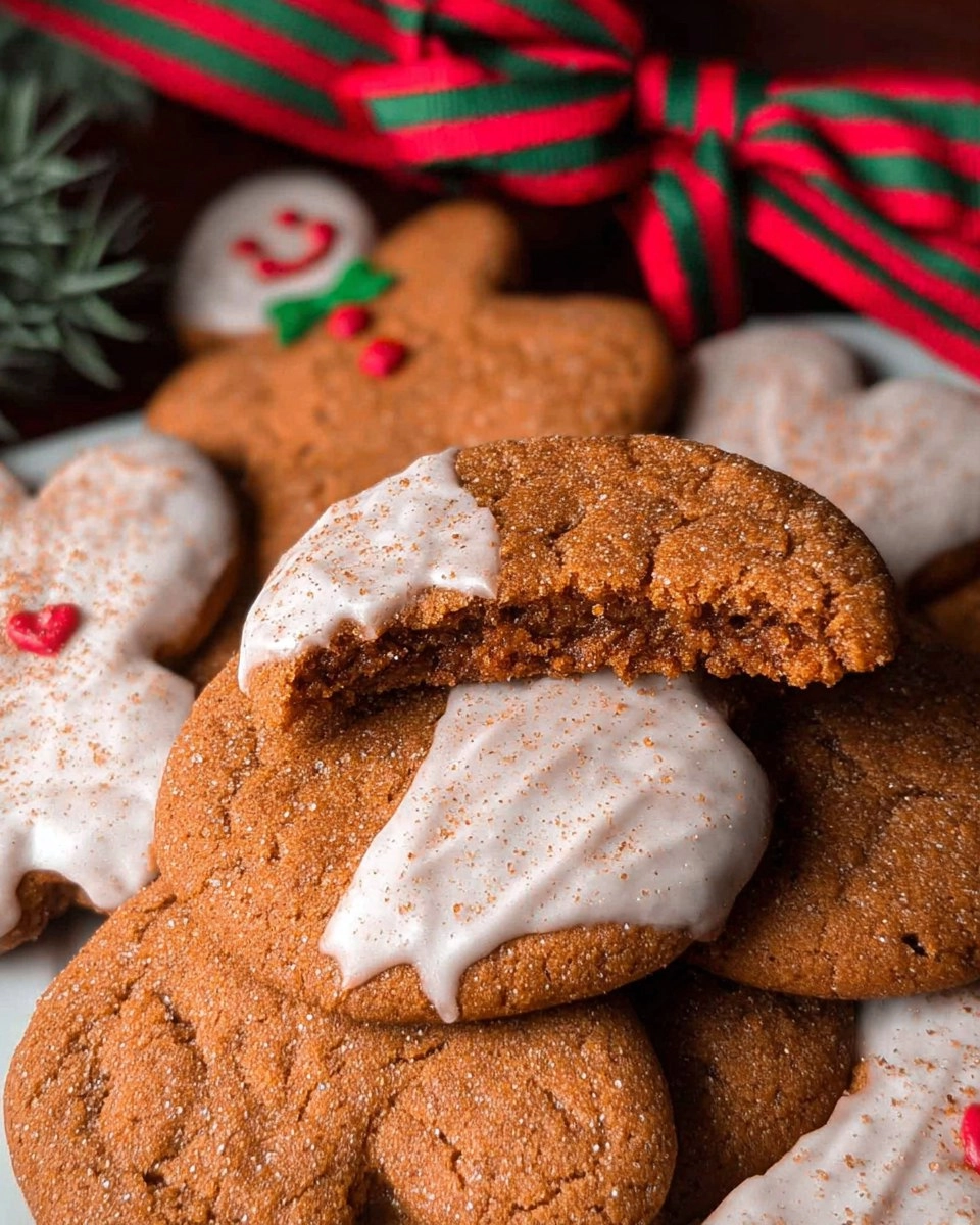 Valentine Chewy Ginger Cookies