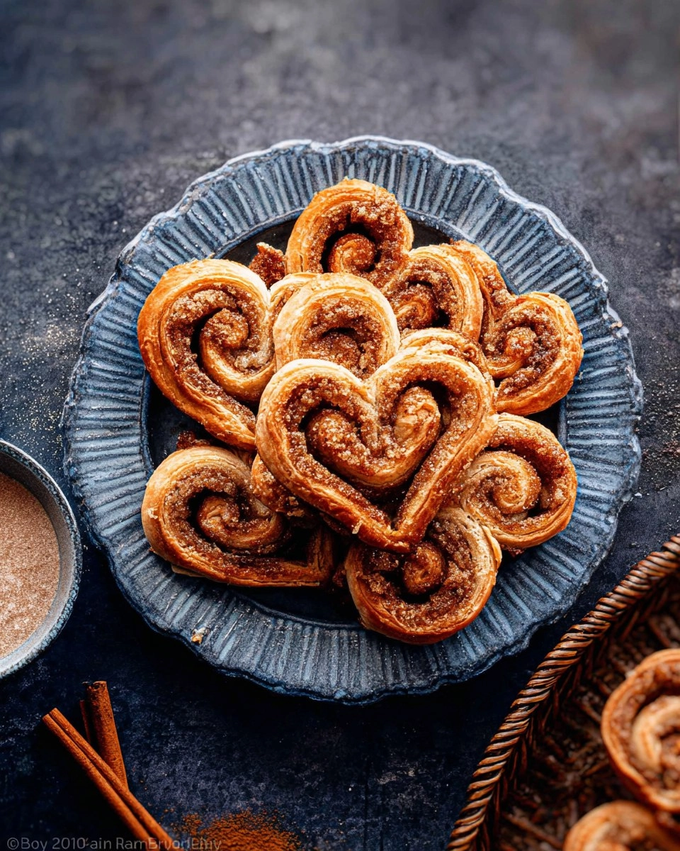 Valentine Cinnamon & Spice Palmiers
