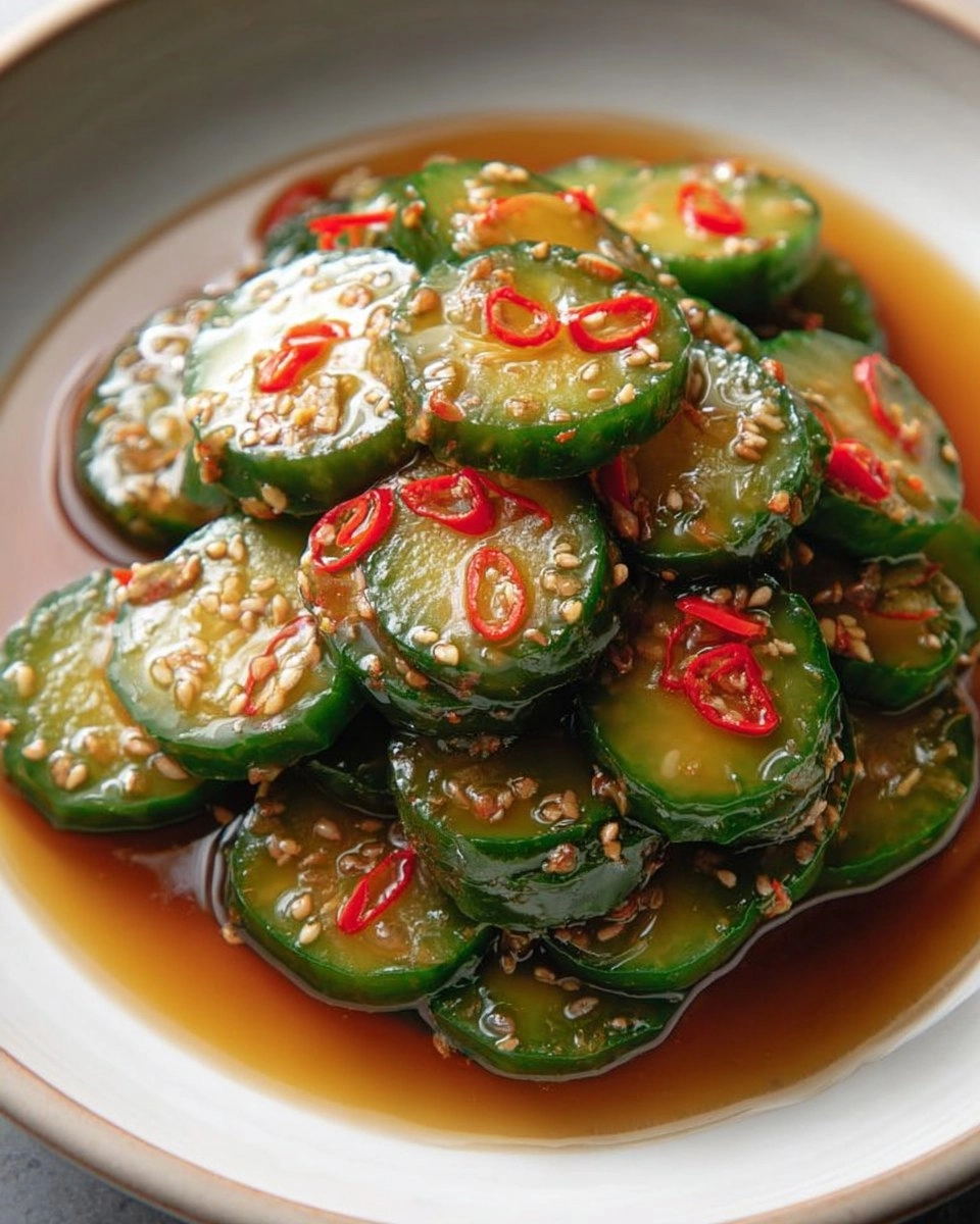 Valentine Easy Spicy Cucumber Salad (Din Tai Fung Copycat)