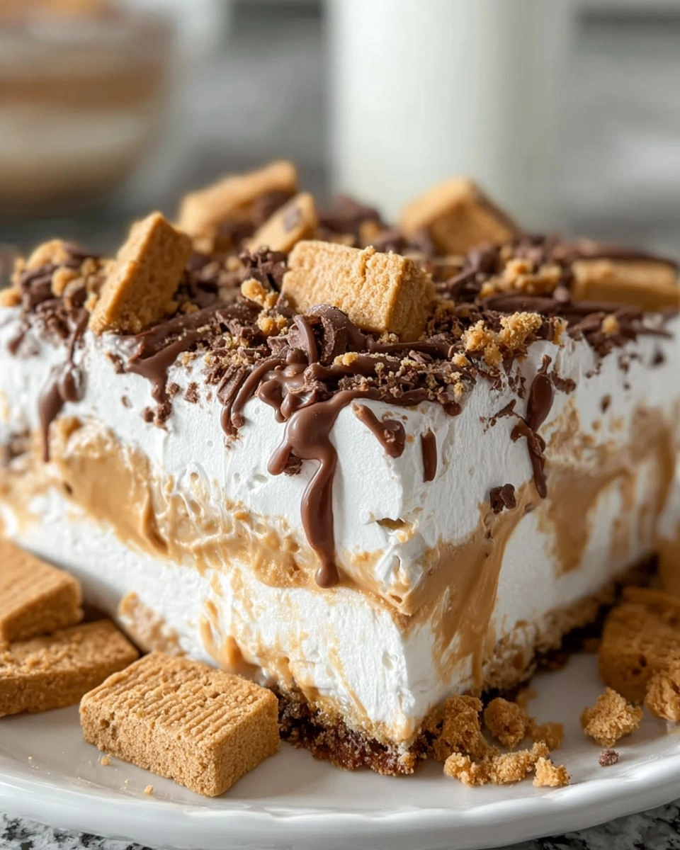 Valentine Peanut Butter Layered Delight