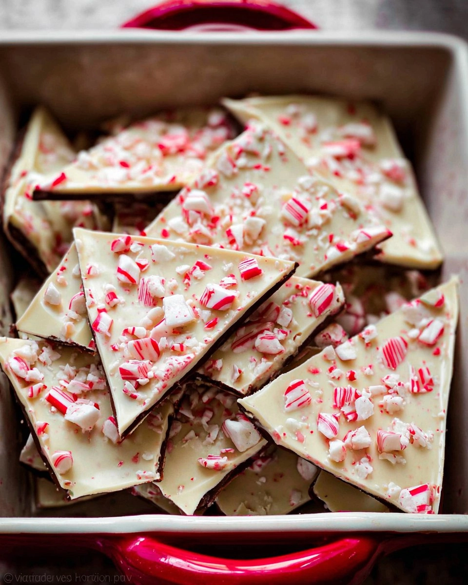 Valentine Peppermint Bark