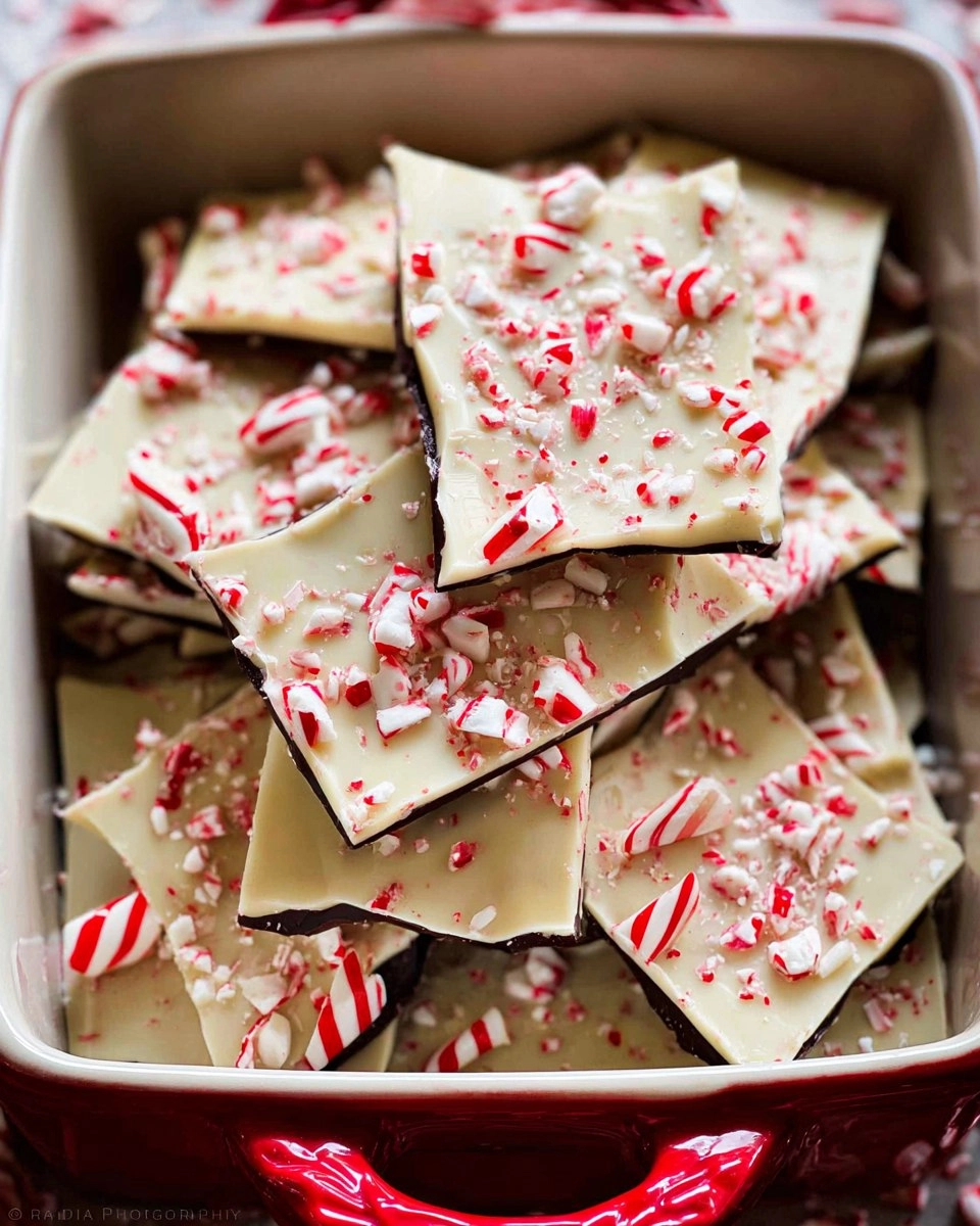 Valentine Peppermint Bark