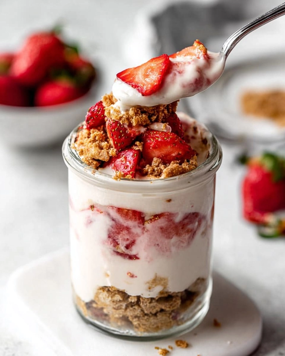 Valentine Strawberry Cheesecake Overnight Oats 92 Valentine Strawberry Cheesecake Overnight Oats