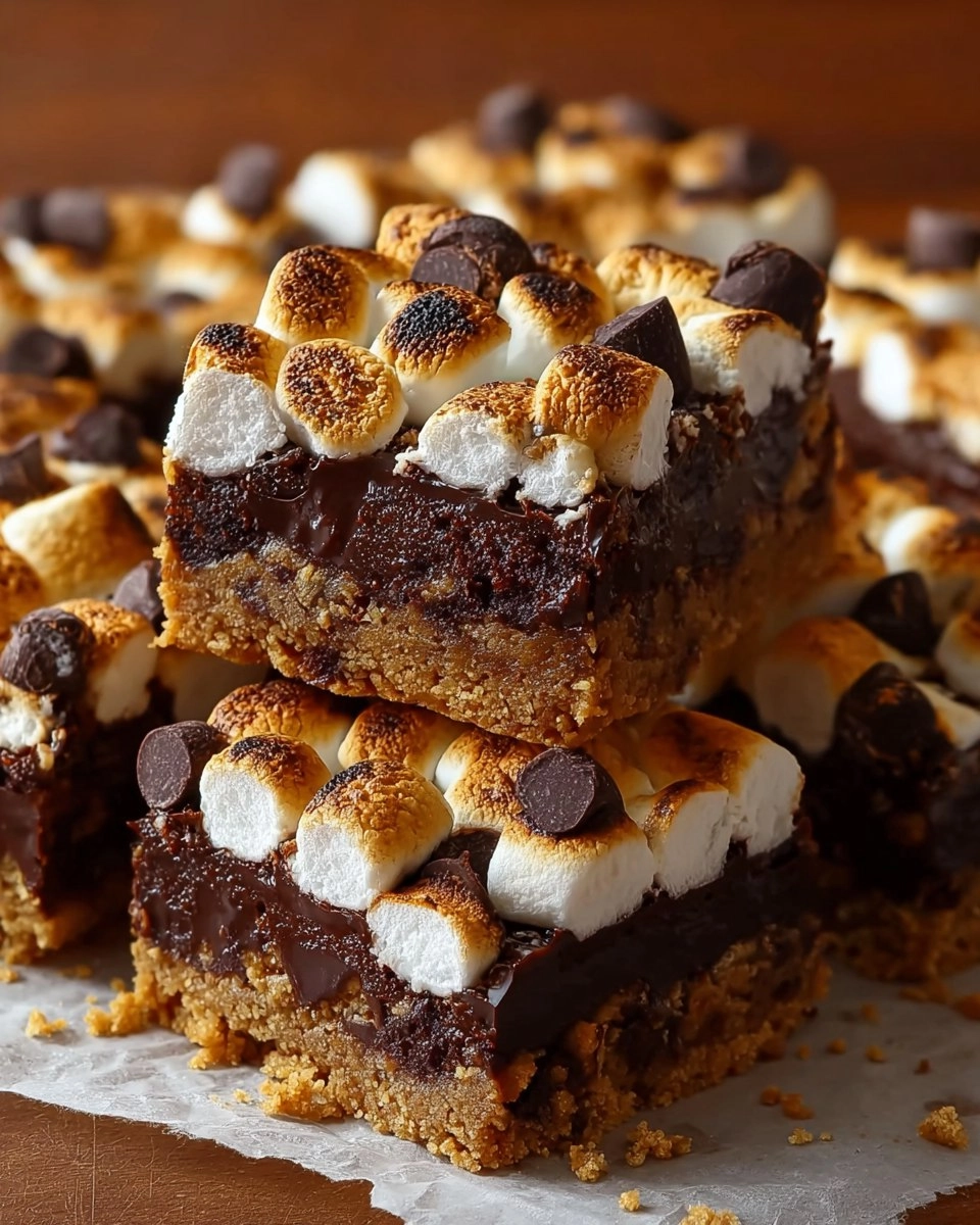 ValentineSmores Gingerbread Cookie Bars 111 ValentineSmores Gingerbread Cookie Bars