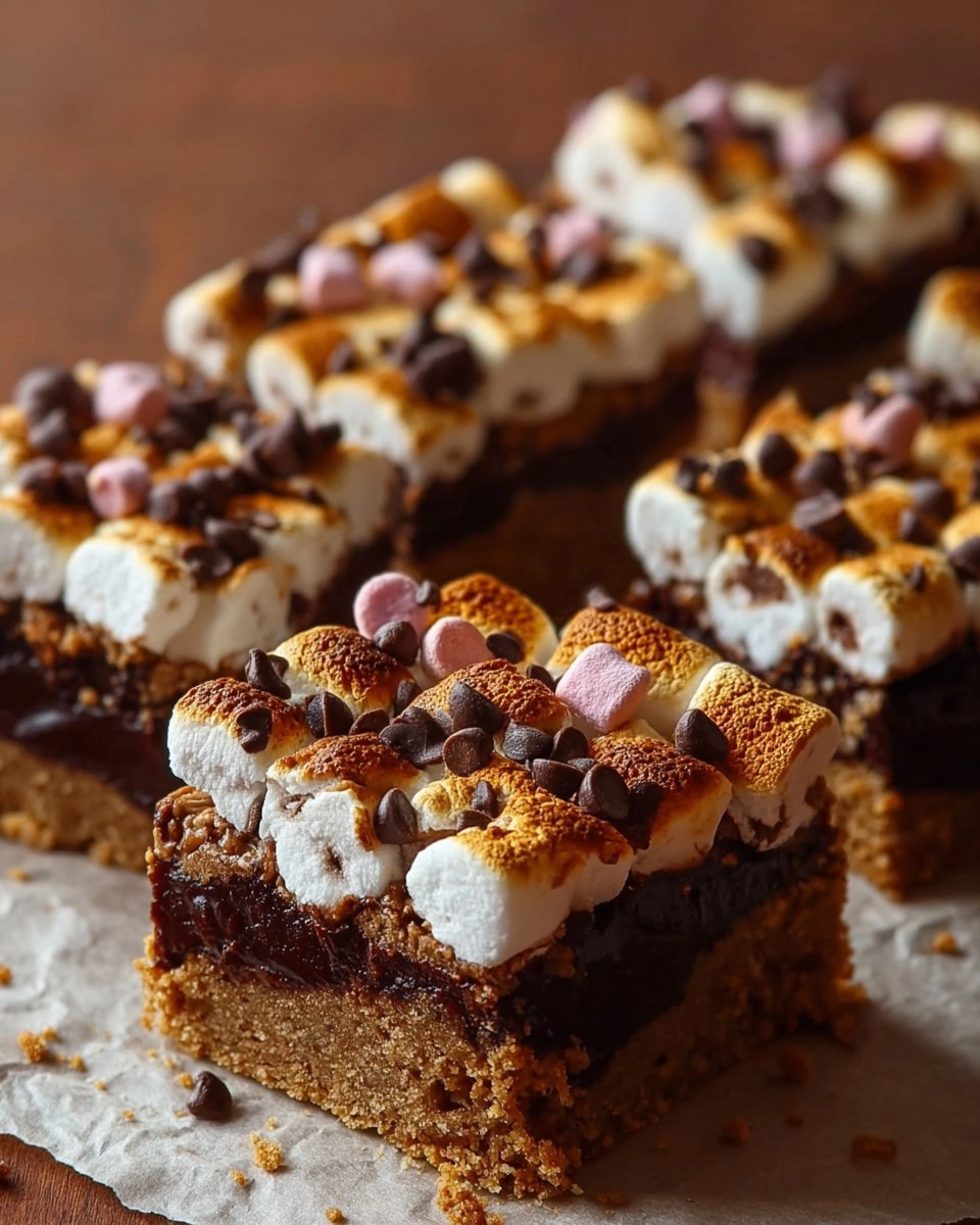 ValentineSmores Gingerbread Cookie Bars 112 ValentineSmores Gingerbread Cookie Bars