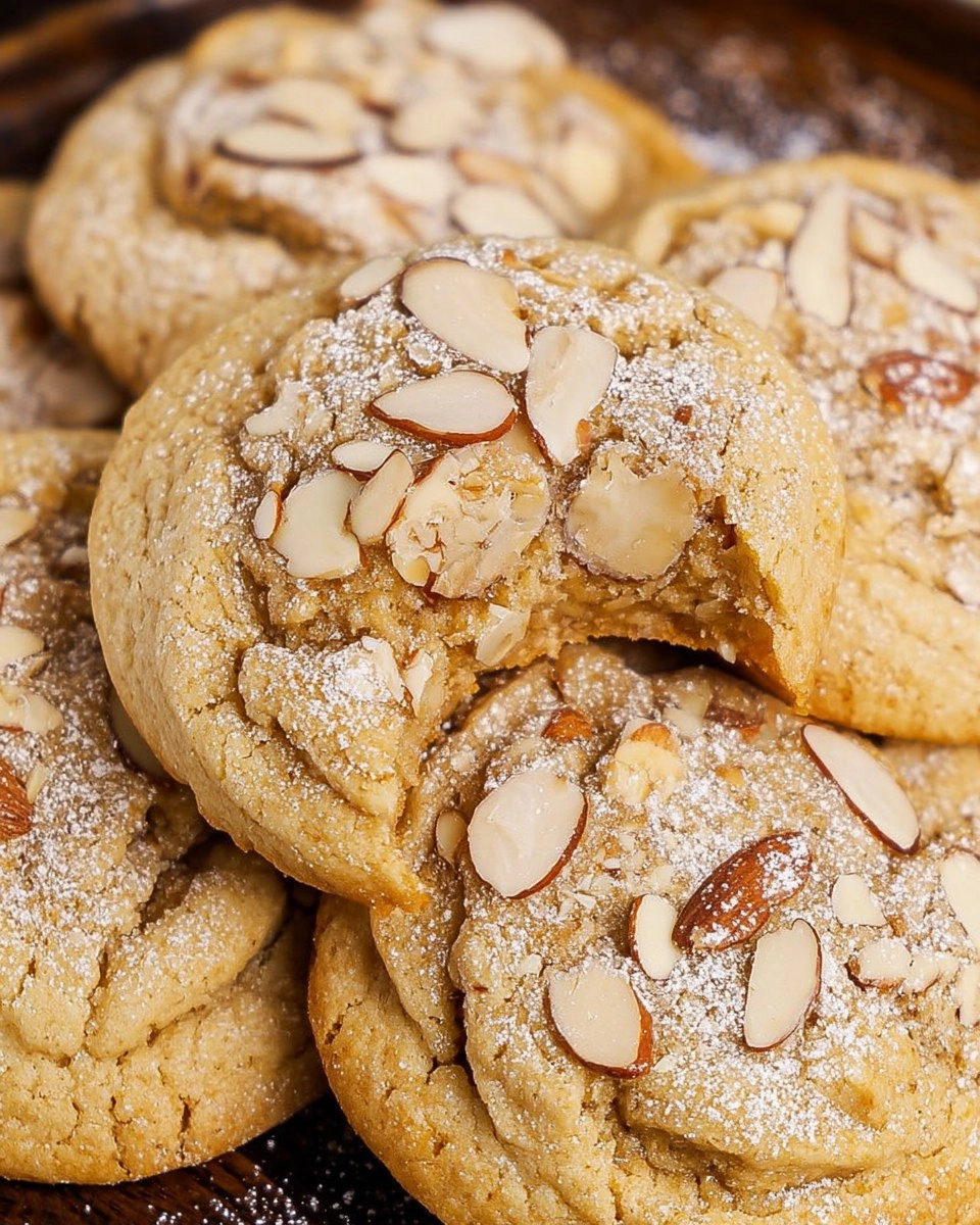 Vegan Almond Croissant Cookies