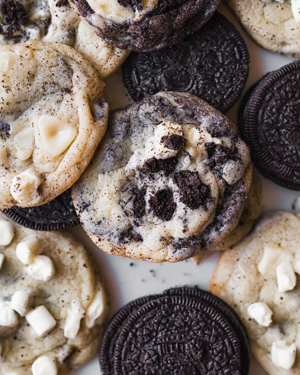 Christmas Cookies and Cream Cookies