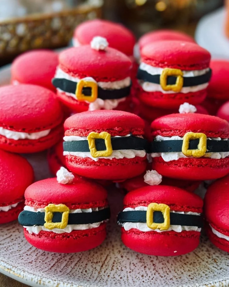 christmas-Santa-Claus-Macarons-Recipe